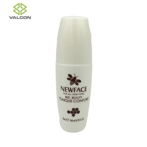 Quality White Plastic Lotion Bottles , Plastic Tube Packaging Glossy Surface wholesale