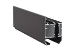 Bronze Aluminium Window Profiles Windproof For Hotel Villa Apartment