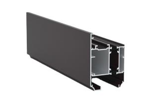 Quality Bronze Aluminium Window Profiles Windproof For Hotel Villa Apartment wholesale