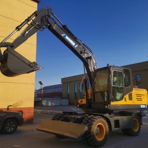 Quality Log Grapple Mini Hydraulic Excavator Hydraulic Brake Small Digging Machine wholesale