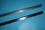 XL105 wash up blade,1125X41X0.5mm,21 slots,XL105 machine blades