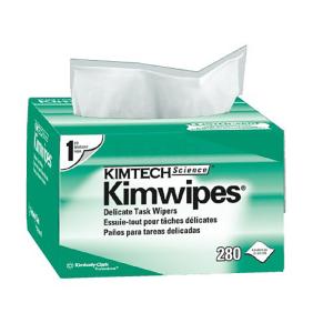 Quality Kimwipes Dust Free Paper Fiber Optic Cleaning Wipes 100 % Wood Pulp Cleaning Paper wholesale