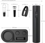 Engraved Wine Electric Bottle Opener Personalized Automatic With Dry Battery