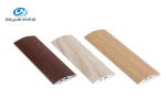 Powder Coating Aluminium Floor Edge Trim Wood Grain 45mm Height