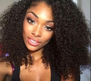Quality No Shedding No Tangle 100% Curly Human Hair Extensions for Black Women wholesale