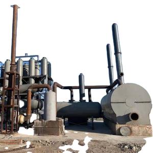 Quality 380v/50hz Used Car Engine Oil Recycling Vacuum Distillation Machine D1200*3000mm wholesale