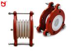 Adjustable PTFE Expansion Joints , Ptfe Lined Bellows Carbon Steel Tie Rod