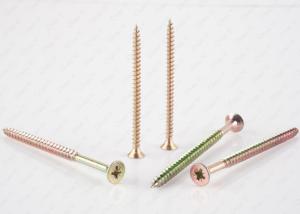Quality Precision Furniture Wood Screws , Plasterboard Particle Board Screws wholesale