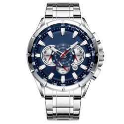 Quality Chronograph Japan Movt Watch Stainless Steel Back wholesale