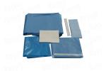 Medical Disposable Surgical Packs Sterilization Wrap Blue Color OEM