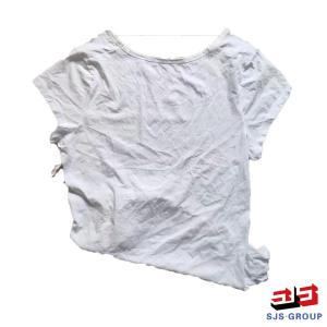 Quality 10Kg Package White T Shirt Rags wholesale