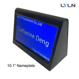 Quality 5V Smart Digital Nameplate , Desktop Name Plate 1024 X 600 Resolution Ratio wholesale