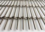 SS304 Plain Weave Metal Decorative Exterior Facade For Architectural Woven Wire