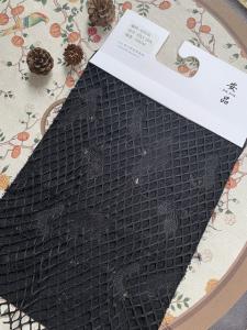 Quality 130CM Contemporary Textile Art 100 Polyester Microfiber Fabric With Pleating Embroidery wholesale