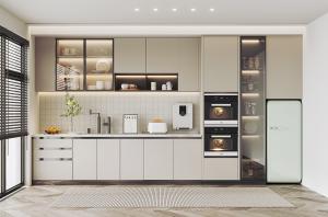 Quality Classic Italian Style Kitchen Furniture Custom Kitchen Cabinet Cupboard Design wholesale