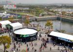 Multi Sides Luxury Wedding Tents Outdoor Exhibition Tents With Roof Parapet