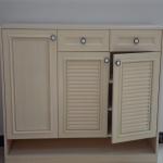 White Livingroom Aluminum Storage Cabinet Furniture Aluminum Shoe Cabinet