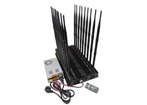 Quality 18 Channel 40W GPS WIFI 5G Cell Phone Signal Jammer wholesale
