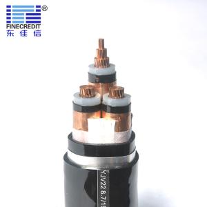 Quality 3x95mm2 Multi Core Power Cable , 8.7/15KV Armoured Xlpe Cable wholesale