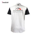 Racing Team 3D Printed Plus Size Sportswear Polo for Men OEM Custom Logos