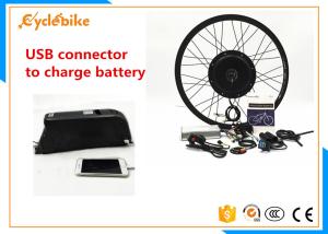 Quality Most Powerful Electric Bike Kit With Battery , Electric Motors For Bicycles Conversion Kits wholesale