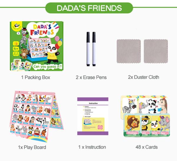 Improving Strength Intelligent Board Games Adults Toddlers Interactive Games