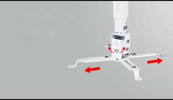 Universal Projector Accessories motorized universal projector ceiling mount