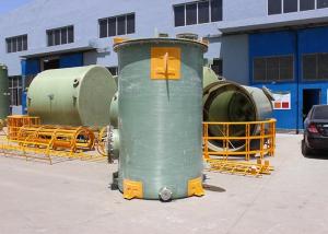 Quality High Strength 5000 Gallon Cylindrical FRP Storage Tank For Mixer Various Chemistry wholesale