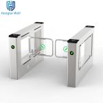 OEM / ODM Mechanical Swing Barrier Stainless Steel Train Station Turnstile