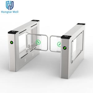 Quality OEM / ODM Mechanical Swing Barrier Stainless Steel Train Station Turnstile wholesale