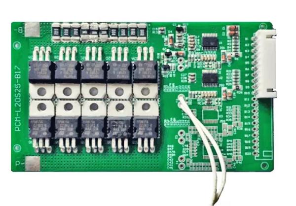 10-17S Li Ion / Lifepo4 Smart BMS System 40A 60A 80A For 36v 48v 60v Battery