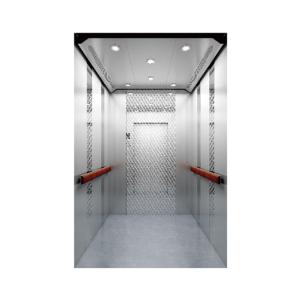 Quality 1m/S Stainless Steel Passenger Elevator Low Noise Stainless Steel Lift Cabin 1150kg wholesale