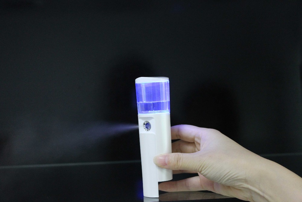 Small Compact 25ml Facial Mist Mister Sprayer Electric USB Air Humidifier