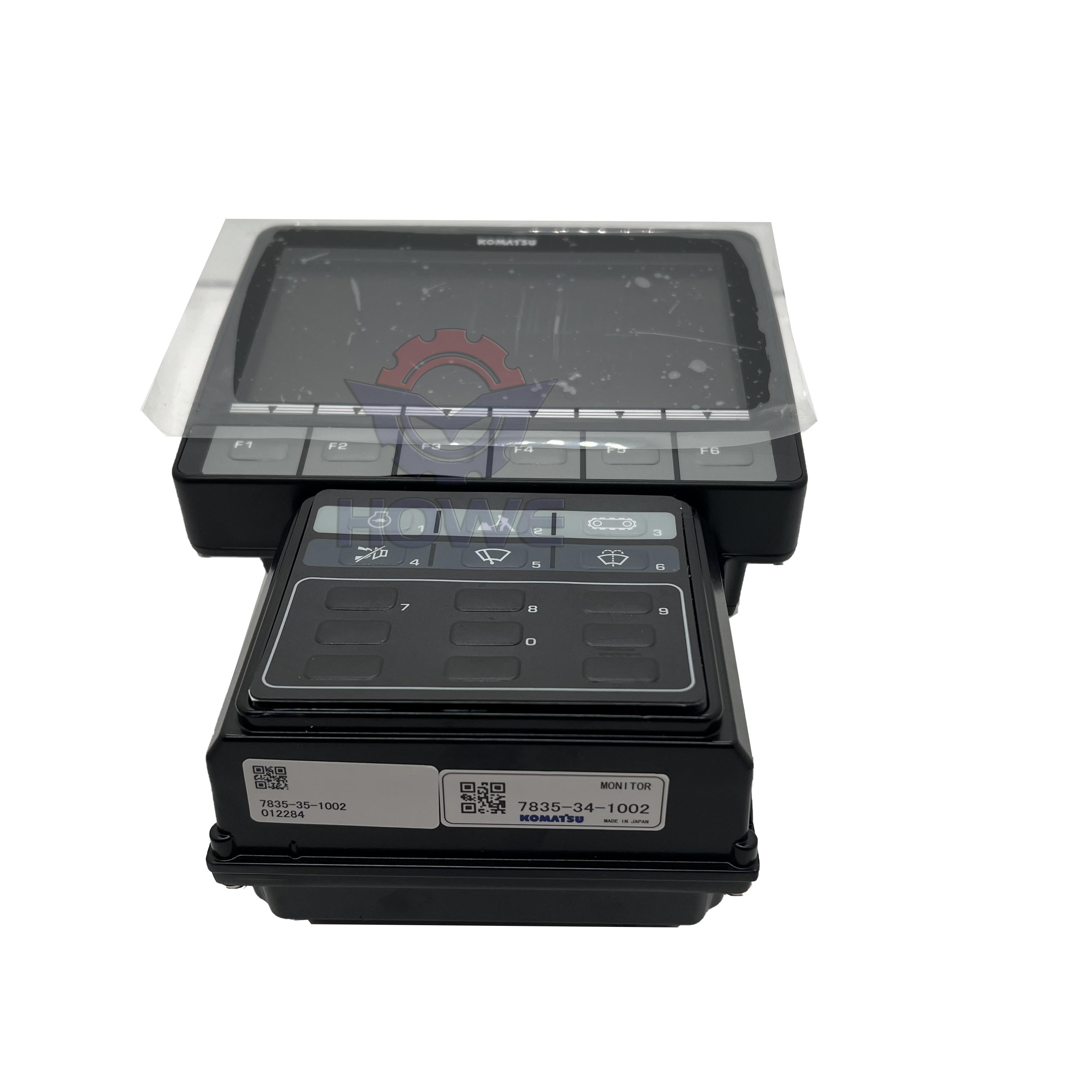 PC130-10MO Excavator Monitor Display Panel 7835-34-5901 with Online Support