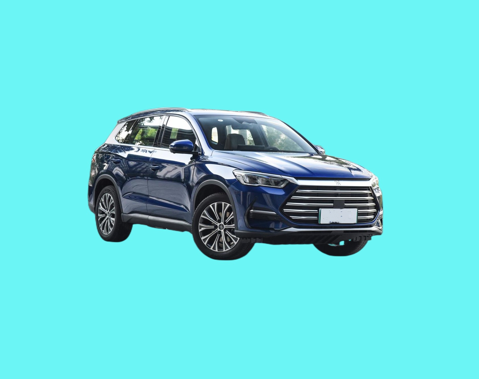 New energy vehicle electric BYD song plus DM-I 110km flagship plus in 2021