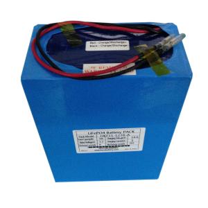 Quality Customized 24V LiFePO4 Battery Pack , Rechargeable Li-polymer batteries At 20AH Capacity With High Energy Density wholesale