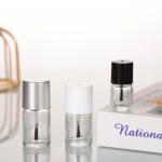 8ml 10ml 15ml Customized Accepted Clear UV Gel Nail Polish Bottle Empty Glass
