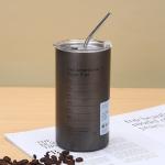 Creative Iced Americano Insulated Tumbler Coffee Cup , Stainless Steel Tumbler