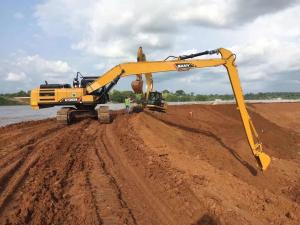Quality 12-30m Long Reach Excavator Booms Stick Machanized Processing One Year Warranty wholesale