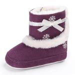 New arrived Cotton fabric winter snow 0-2 years Outdoor baby boots booties