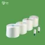 Low Shrinkage Bright 100% Ring Spun Polyester Yarn For Clothes Sewing
