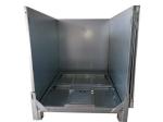Metal Chemical Storage Tote 1000L Capacity Cold Galvanised Mild Steel Constructi