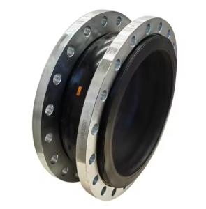 Quality Carbon Steel Single Sphere Rubber Expansion Joint Flanged Flexible wholesale