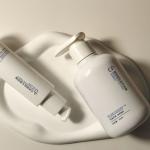 Custom Blue PET Skincare Packaging Bottle Set Press Pump Bottle Cream Jars