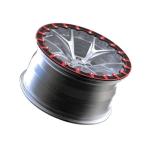 Red Ring Custom Forged Wheels PCD 5x114.3 24 Inch Rims
