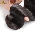 Natural Grade 9A Human Hair Bundles With Brazilian Hair Material