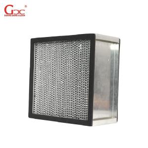 Quality Heat Resistant 1500m3/h 14.38m2 High Efficiency Hepa Filter H14 wholesale