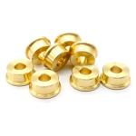 Golden Precision Brass Turned Parts Heat Treatment CNC Machining Brass Parts