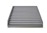 Aluminum Frame MERV 11 Pleated Air Filter Synthetic Washable