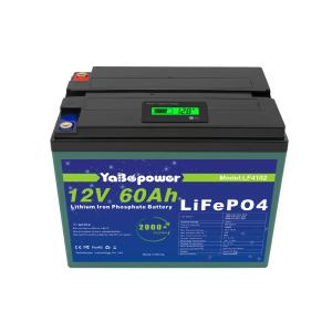 Quality Deep Cycle Lifepo4 Battery 72v 60ah 12v 60ah 40ah 80ah Solar System wholesale